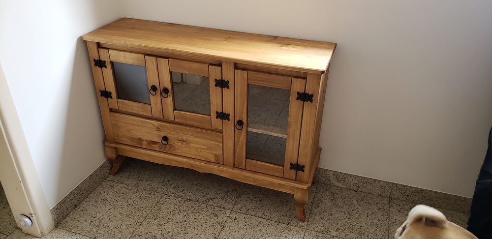 Buffet de madeira maciça da Vintage Decor, peça BUF-06