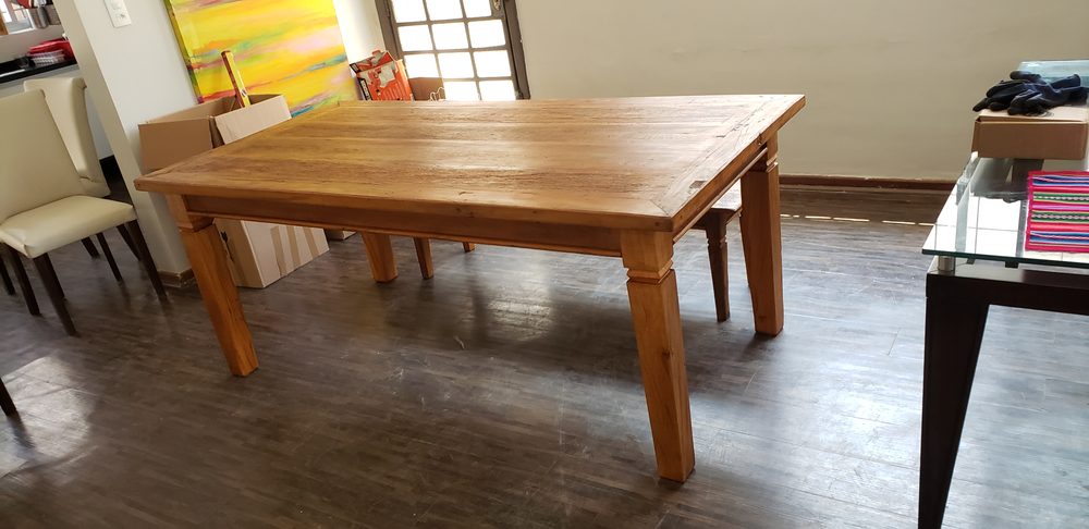 Mesa de madeira maciça da Vintage Decor, peça MES-13