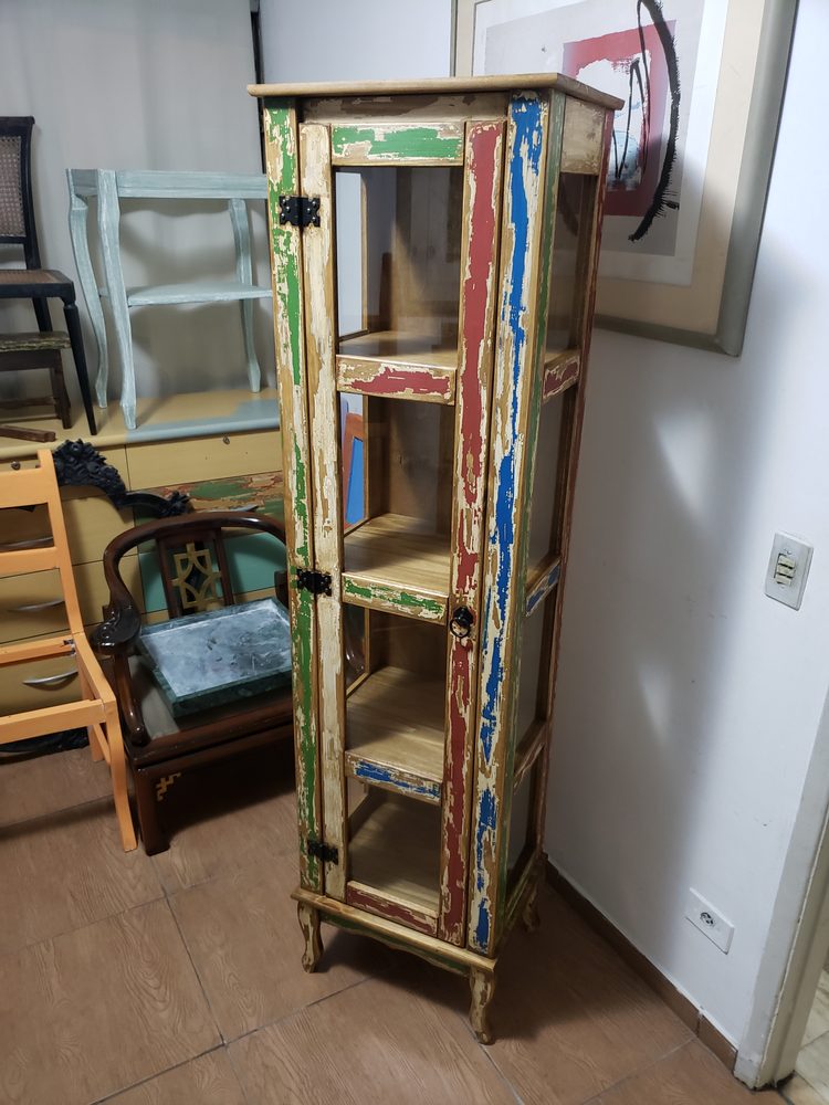 Peça com pátina colorida da Vintage Decor, peça PAT-05
