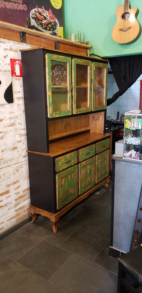 Peça com pátina colorida da Vintage Decor, peça PAT-10